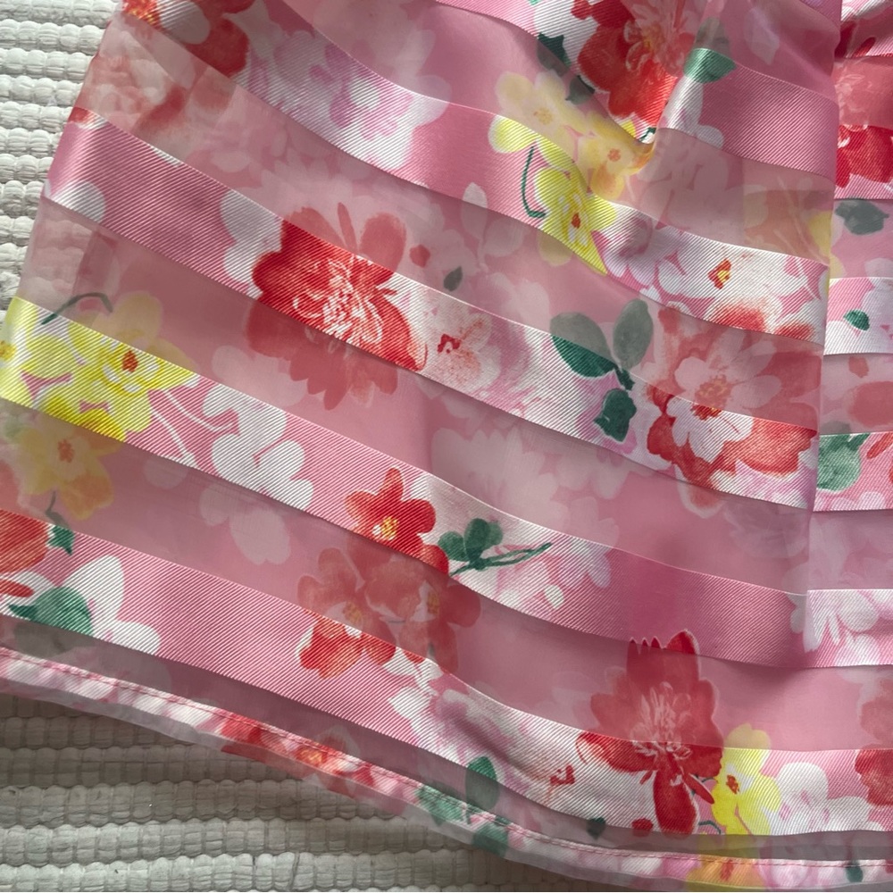 4T NWT Formal Dress Floral Tulle Elegance - Picture 2 of 7
